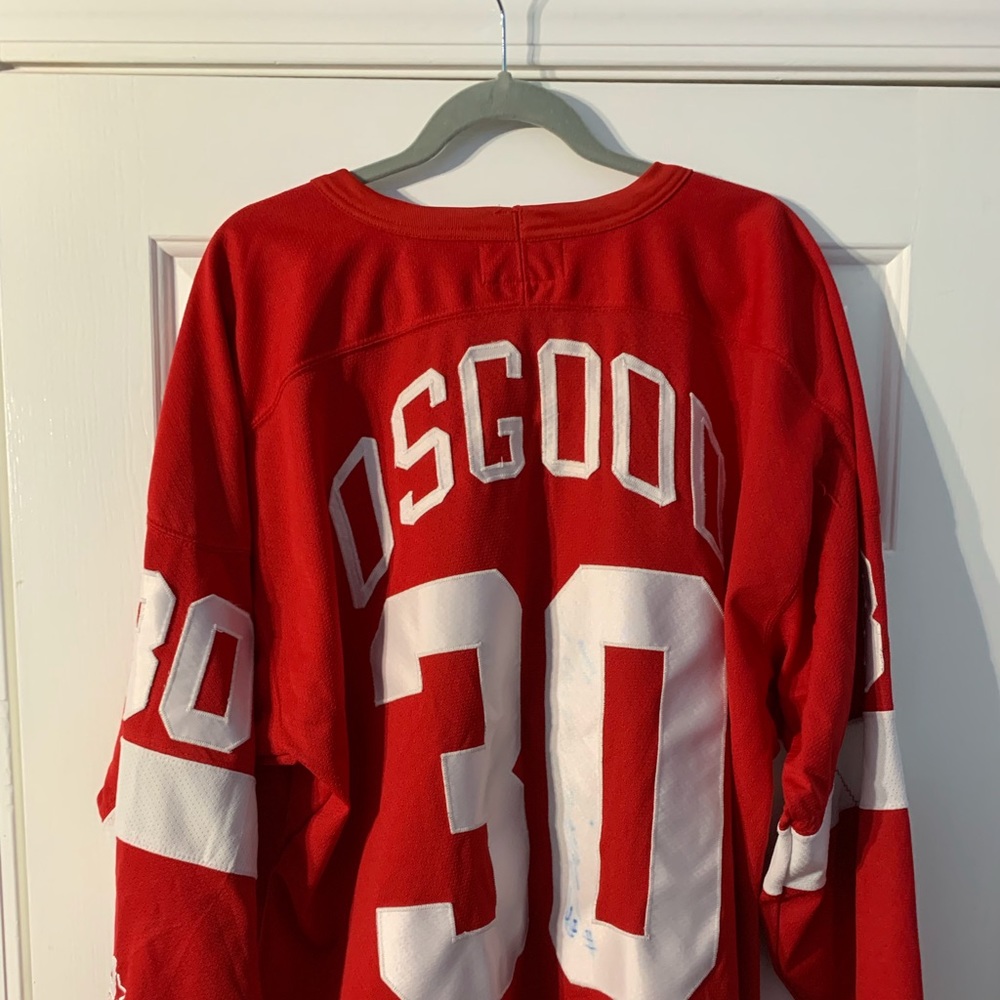 Detroit Red Wings jersey…Osgood